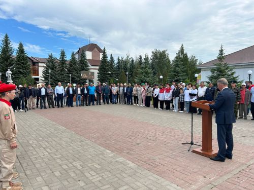 В Дрожжановском районе РТ отметили День Памяти и Скорби