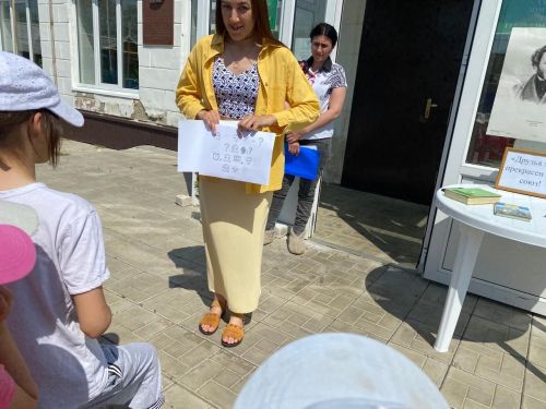 Пушкинский день провели в пришкольном лагере села Старое Шаймурзино