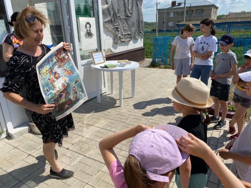 Пушкинский день провели в пришкольном лагере села Старое Шаймурзино