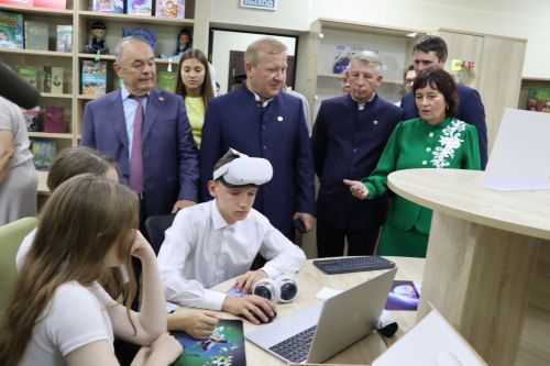 Чүпрәле районы Кече Чынлы авылында модель китапханә ачылды