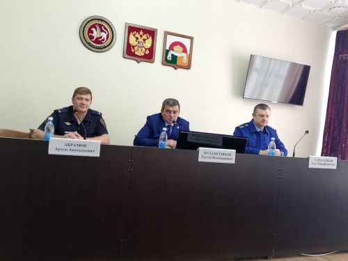 Подведены итоги оперативно-служебной деятельности ОМВД России по Дрожжановскому району РТ