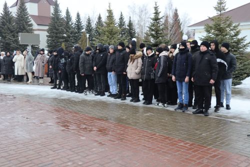 В Дрожжаном прошел митинг ко Дню прорыва блокады Ленинграда