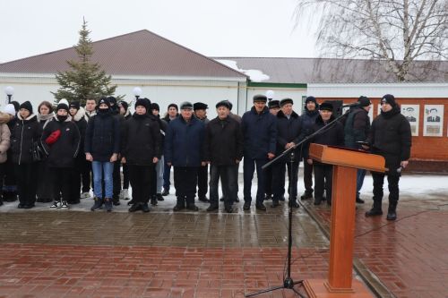В Дрожжаном прошел митинг ко Дню прорыва блокады Ленинграда