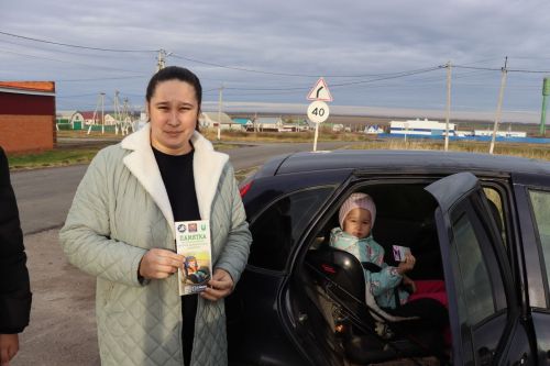 В Дрожжановском районе РТ прошла акция «Ребенок – главный пассажир»