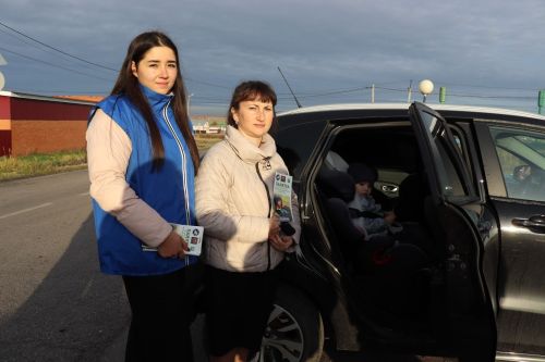 В Дрожжановском районе РТ прошла акция «Ребенок – главный пассажир»