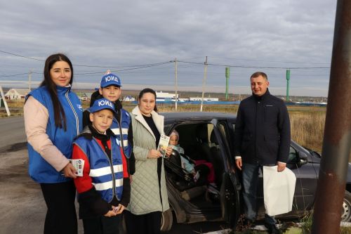 В Дрожжановском районе РТ прошла акция «Ребенок – главный пассажир»