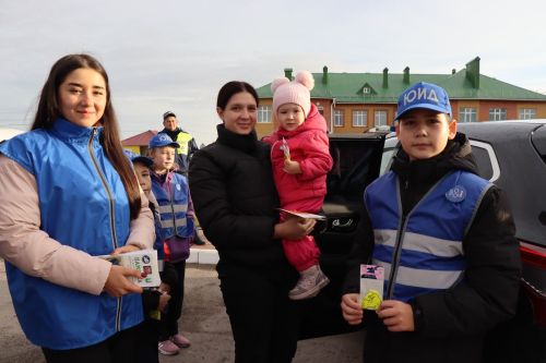 В Дрожжановском районе РТ прошла акция «Ребенок – главный пассажир»