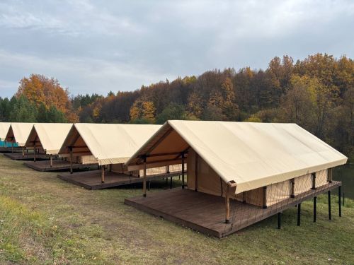 В лагере «Чайка» Дрожжановского района РТ установили пять сафари-тентов
