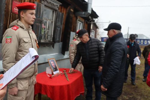 В селе Новое Ильмово Дрожжановского района РТ почтили память героя СВО