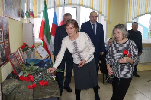 В селе Новое Ильмово Дрожжановского района РТ почтили память героя СВО
