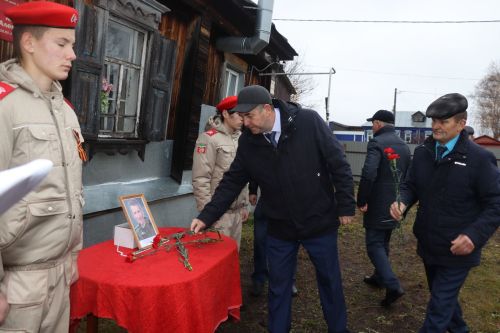 В селе Новое Ильмово Дрожжановского района РТ почтили память героя СВО