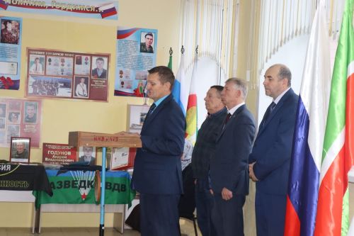 В селе Новое Ильмово Дрожжановского района РТ почтили память героя СВО