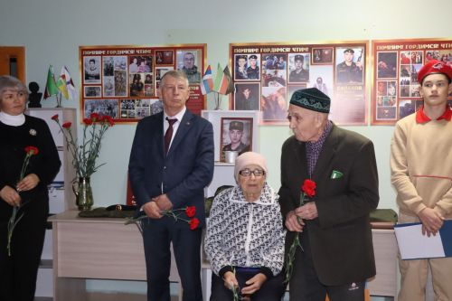 Память героя СВО увековечили в селе Чепкас -Ильметьево Дрожжановского района РТ