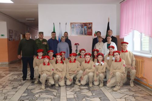 В селе Убеи Дрожжановского района РТ увековечили память участника СВО