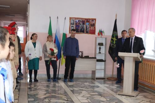 В селе Убеи Дрожжановского района РТ увековечили память участника СВО