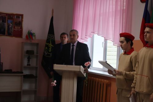 В селе Убеи Дрожжановского района РТ увековечили память участника СВО