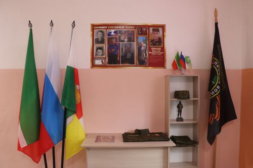 В селе Убеи Дрожжановского района РТ увековечили память участника СВО