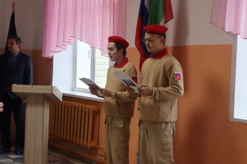 В селе Убеи Дрожжановского района РТ увековечили память участника СВО