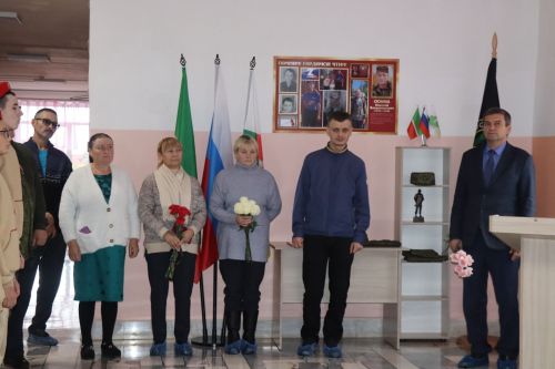 В селе Убеи Дрожжановского района РТ увековечили память участника СВО