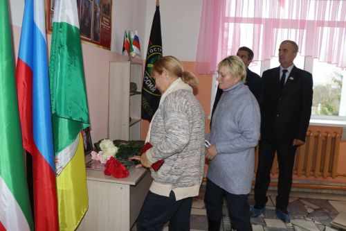 В селе Убеи Дрожжановского района РТ увековечили память участника СВО