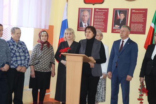 В селе Городище Дрожжановского района РТ открыли мемориал в честь героя СВО