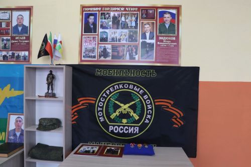 В селе Городище Дрожжановского района РТ открыли мемориал в честь героя СВО