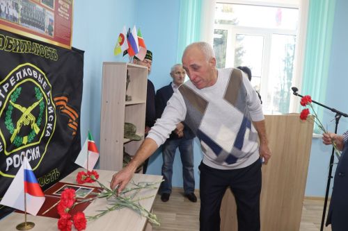 В селе Старые Ишли Дрожжановского района РТ установили мемориал памяти участнику СВО