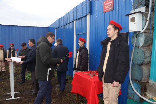 В Дрожжановском районе РТ открыли мемориальные доски в память о героях СВО