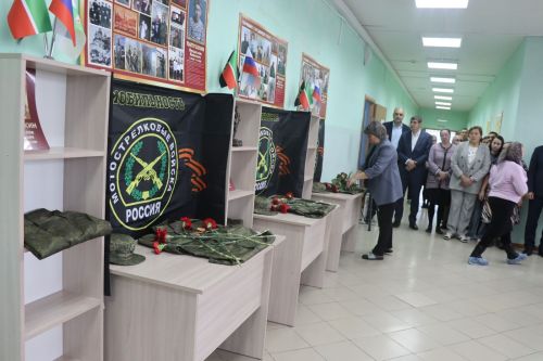 В Старошаймурзинской школе Дрожжановского района РТ открыли уголки памяти участникам СВО