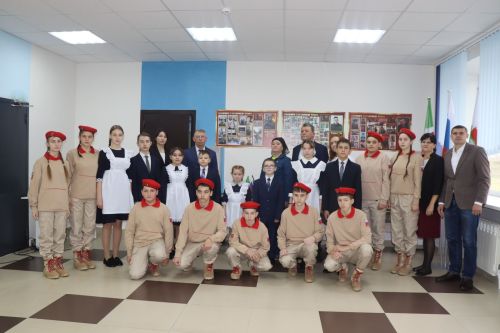 В Марсовской школе Дрожжановского района РТ открыли Мемориал памяти герою СВО