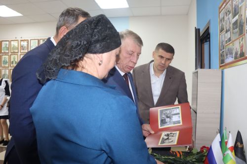 В Марсовской школе Дрожжановского района РТ открыли Мемориал памяти герою СВО