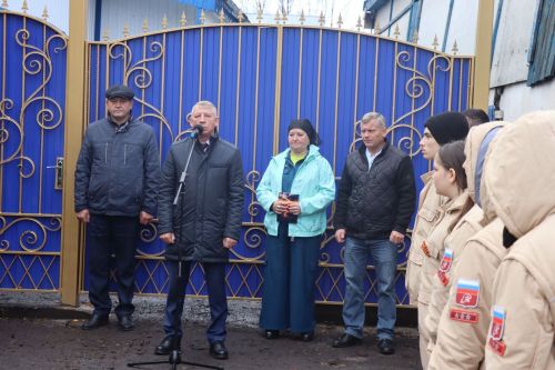 В Марсовской школе Дрожжановского района РТ открыли Мемориал памяти герою СВО