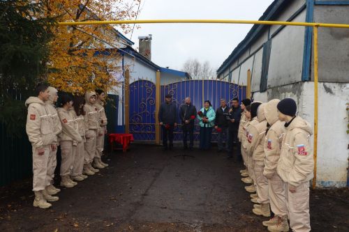 В Марсовской школе Дрожжановского района РТ открыли Мемориал памяти герою СВО