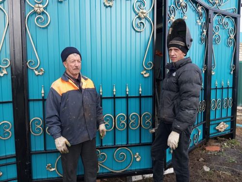 Зартдиновы из Дрожжановского района РТ превращают металл в искусство