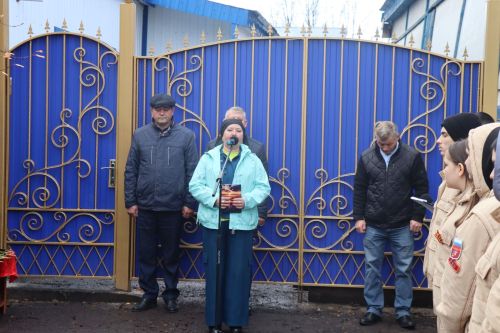 В Марсовской школе Дрожжановского района РТ открыли Мемориал памяти герою СВО