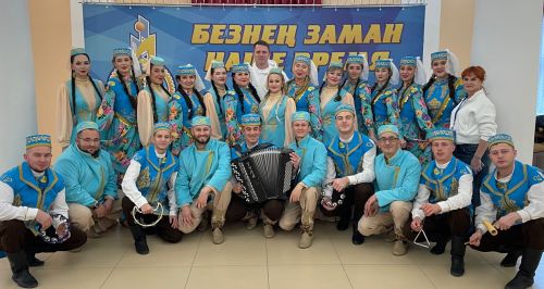 Команда Дрожжановской молодежи заняла 2 место на фестивале «Наше время -Безнен заман»