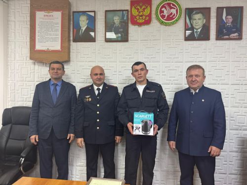 В Дрожжановском районе РТ чествовали сотрудников органов внутренних дел