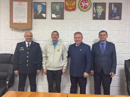 В Дрожжановском районе РТ чествовали сотрудников органов внутренних дел