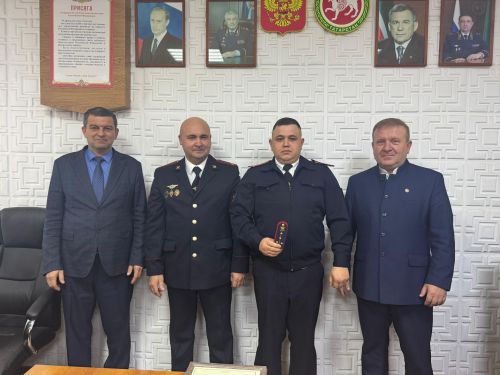 В Дрожжановском районе РТ чествовали сотрудников органов внутренних дел