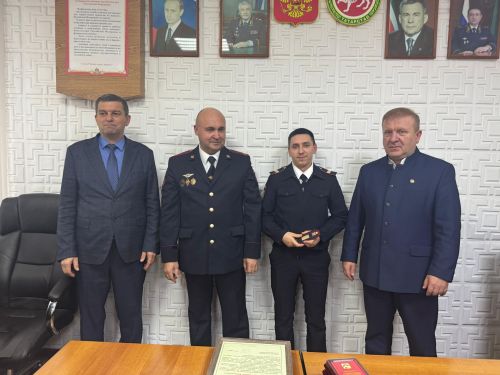 В Дрожжановском районе РТ чествовали сотрудников органов внутренних дел
