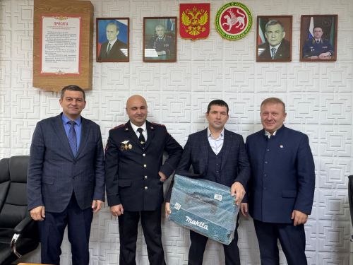 В Дрожжановском районе РТ чествовали сотрудников органов внутренних дел