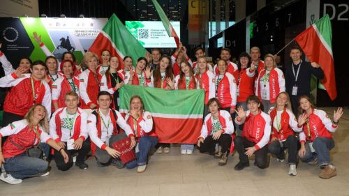 Команда Татарстана соревнуется в финале чемпионата «Профессионалы» в Санкт-Петербурге