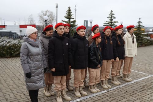 В Дрожжановском районе почтили память Неизвестного Солдата