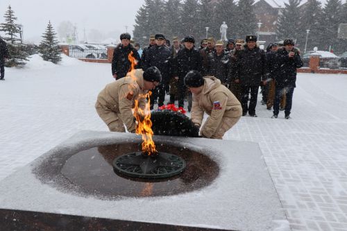 В Дрожжановском районе прошел митинг, посвященный 36-й годовщине вывода советских войск из Афганистана