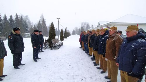 В Дрожжановском районе состоялся автопробег с участием ветеранов боевых действий в Афганистане