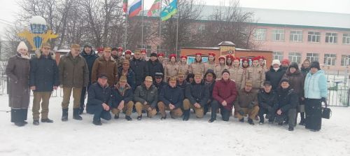 В Дрожжановском районе состоялся автопробег с участием ветеранов боевых действий в Афганистане