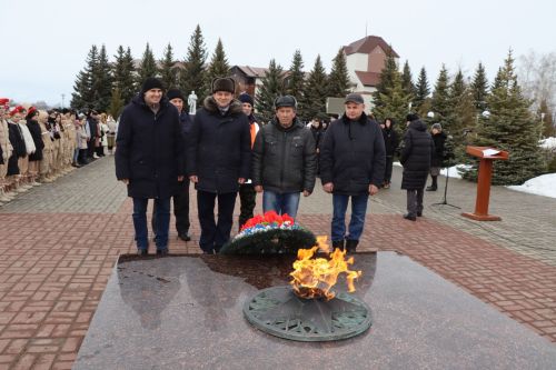 В Дрожжановском районе РТ почтили память защитников Сталинграда