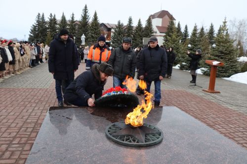 В Дрожжановском районе РТ почтили память защитников Сталинграда