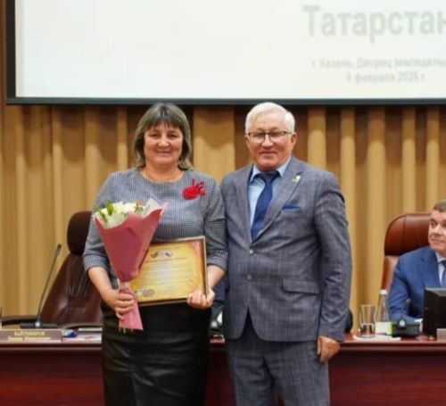 На XXV съезде Ассоциации фермеров Татарстана дрожжановцам вручили награды