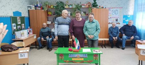 Герои живут в наших сердцах: в Алешкин-Саплыкской средней школе почтили память героя Ивана Кудряшова